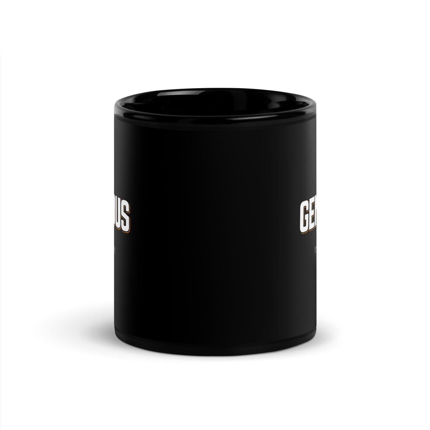 GENEROUS Black Coffee Mug Bold 11 oz or 15 oz