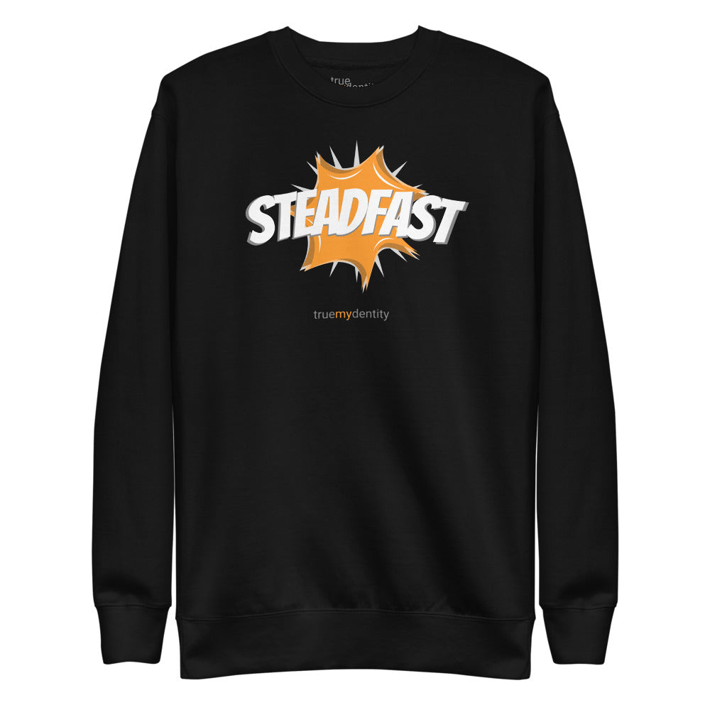 STEADFAST Sweatshirt Action Design | Unisex