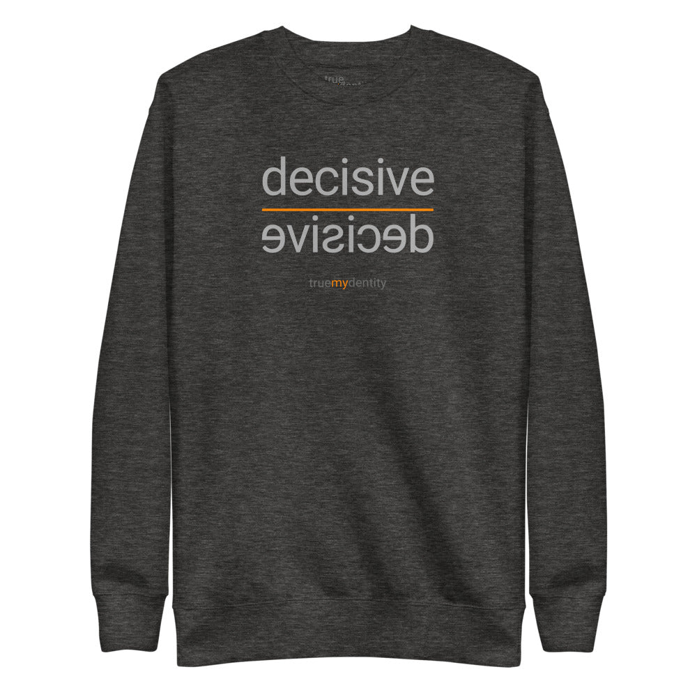DECISIVE Sweatshirt Reflection Design | Unisex