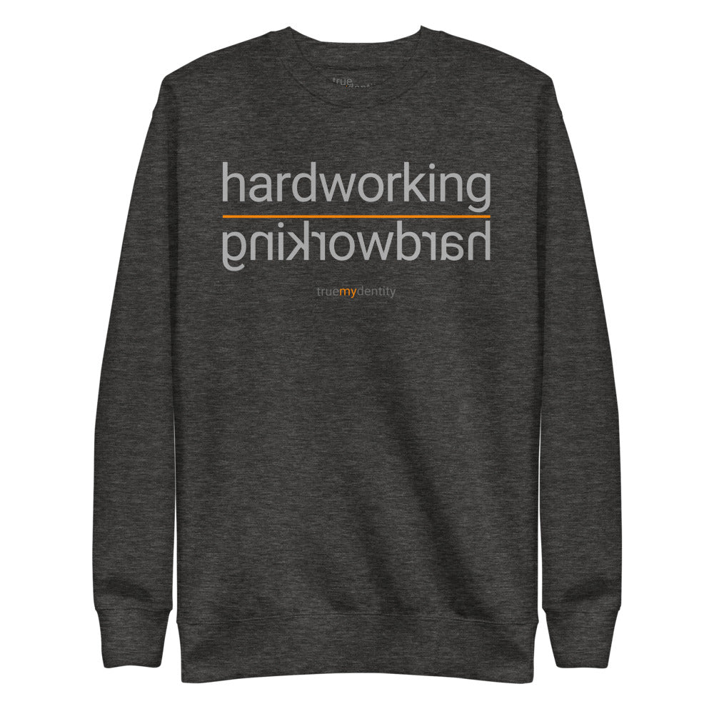 HARDWORKING Sweatshirt Reflection Design | Unisex