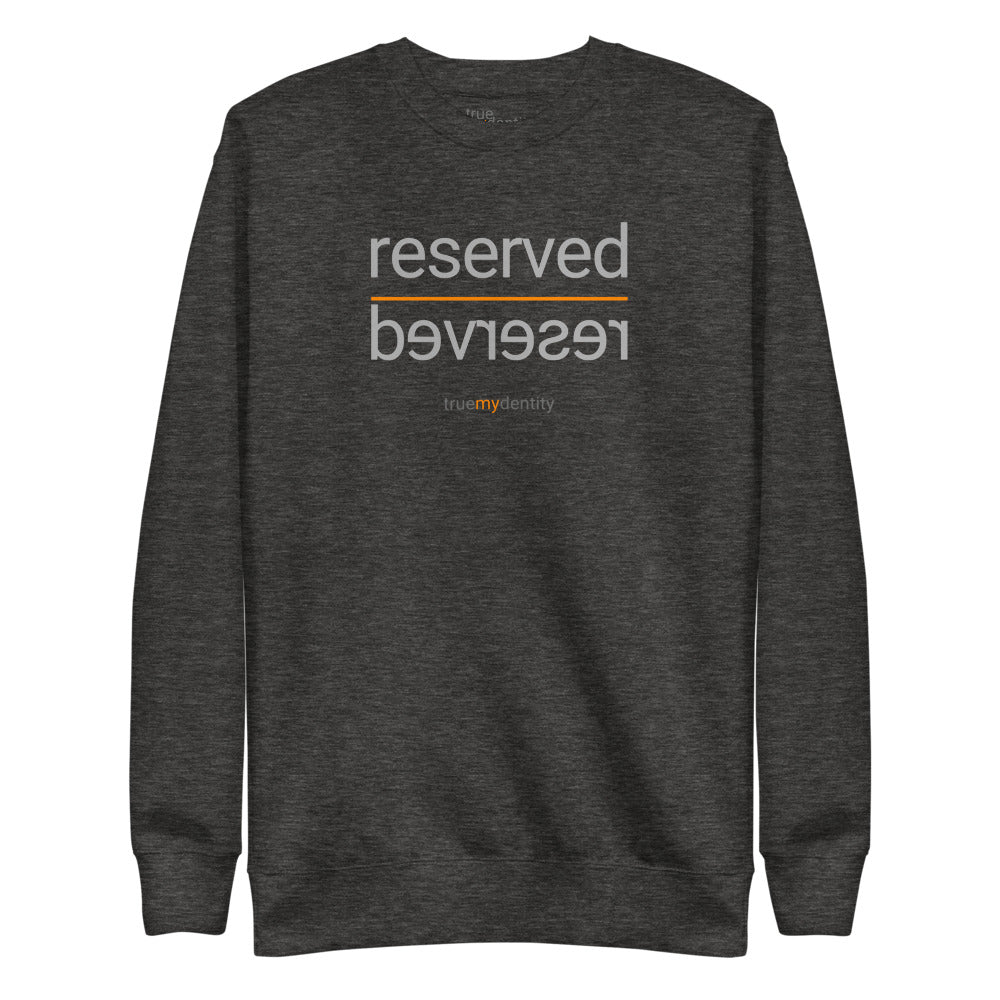 RESERVED Sweatshirt Reflection Design | Unisex