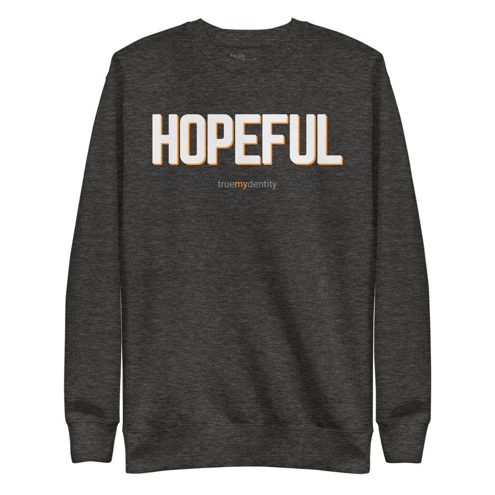 HOPEFUL Sweatshirt Bold Design | Unisex
