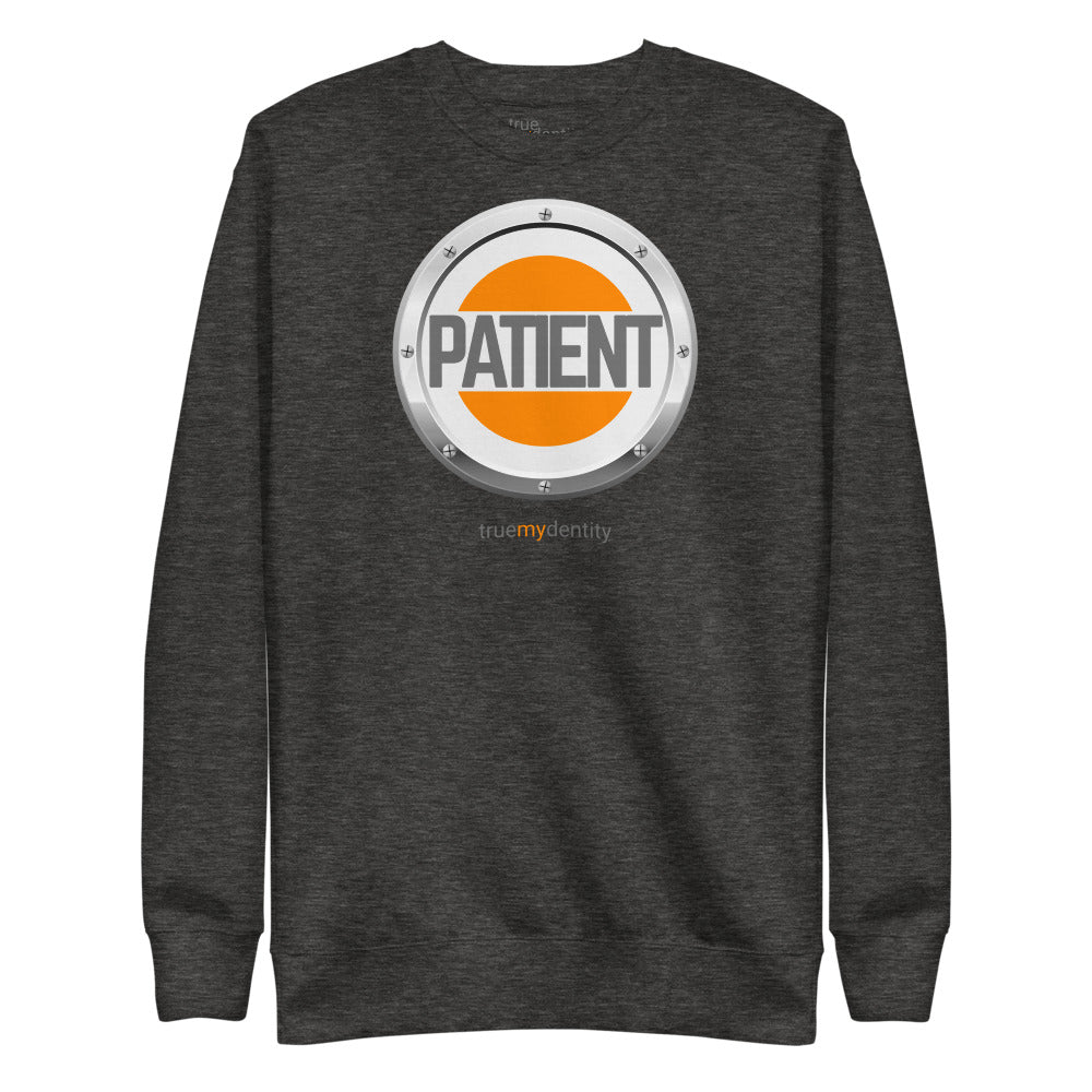 PATIENT Sweatshirt Core Design | Unisex