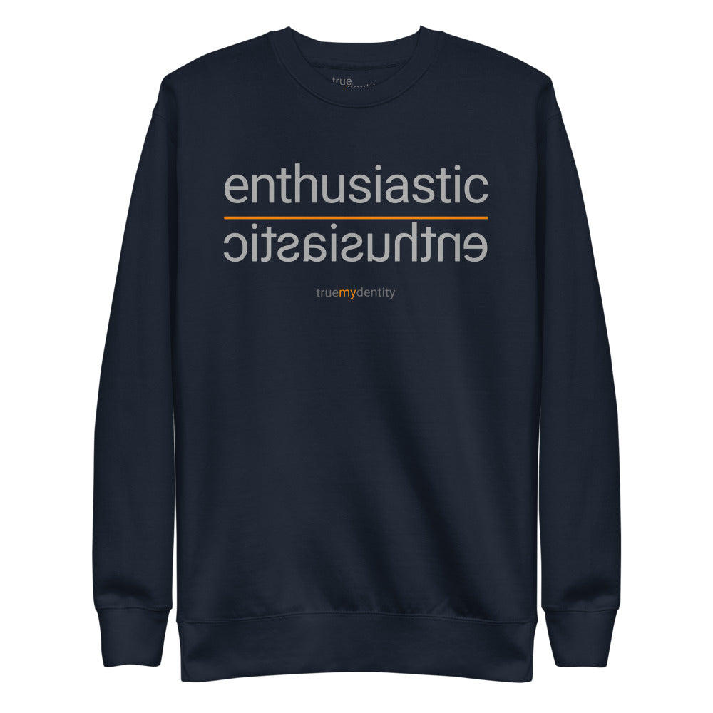 ENTHUSIASTIC Sweatshirt Reflection Design | Unisex