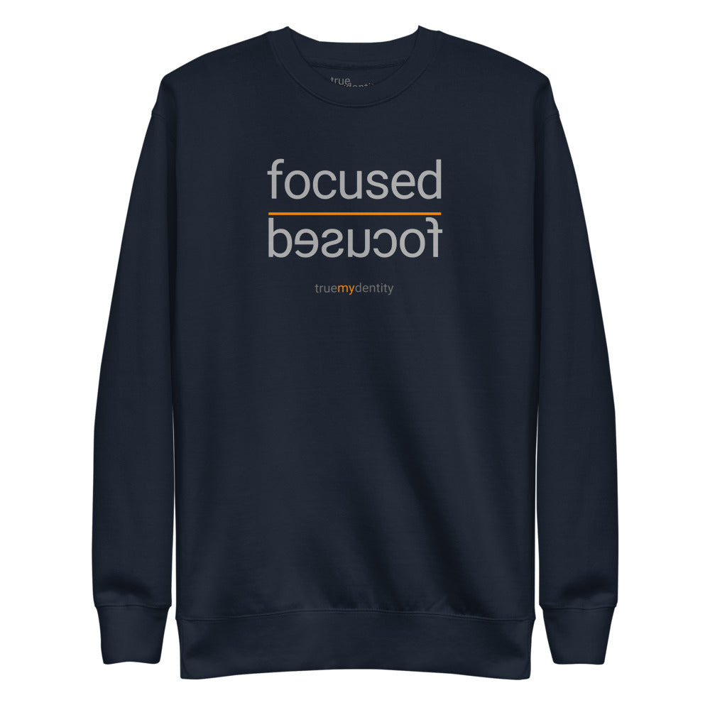 FOCUSED Sweatshirt Reflection Design | Unisex