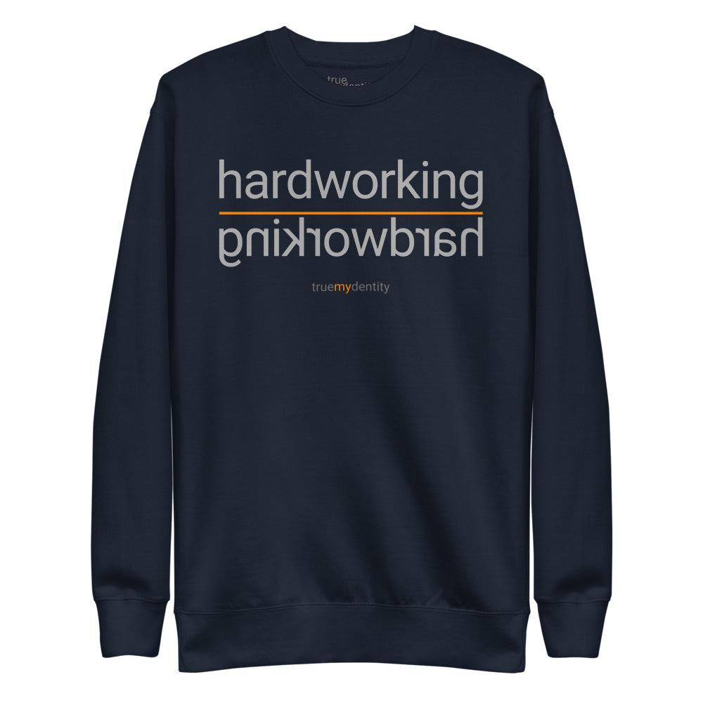 HARDWORKING Sweatshirt Reflection Design | Unisex