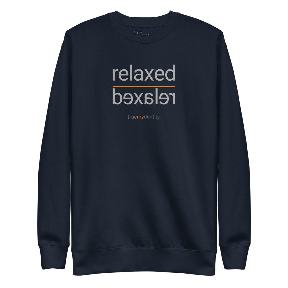 RELAXED Sweatshirt Reflection Design | Unisex