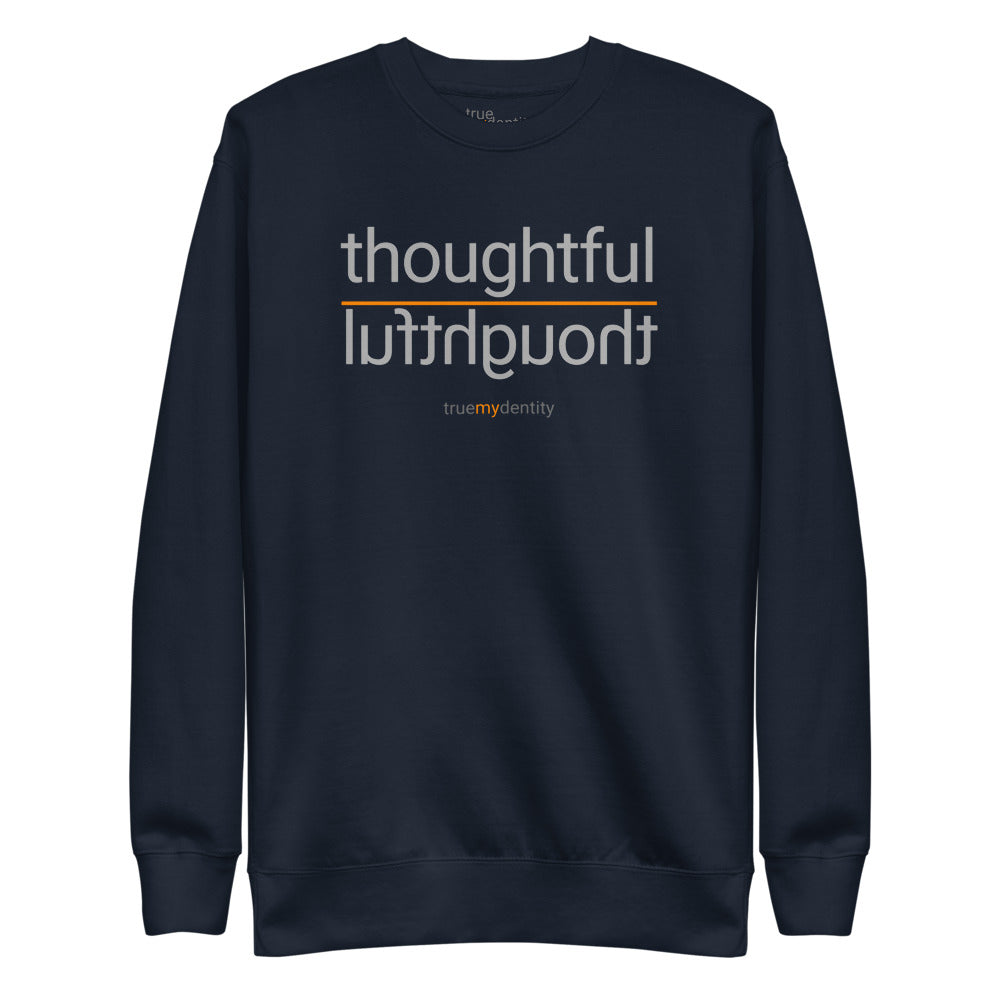 THOUGHTFUL Sweatshirt Reflection Design | Unisex