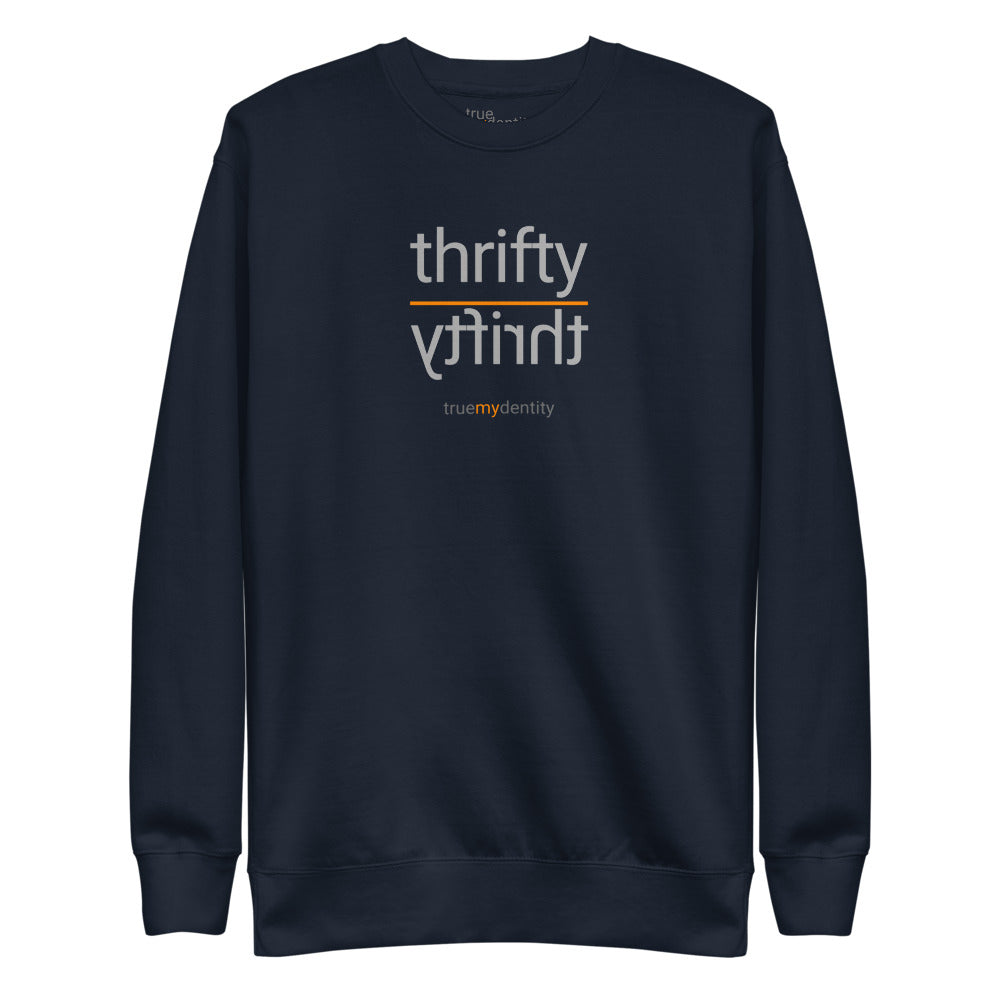 THRIFTY Sweatshirt Reflection Design | Unisex