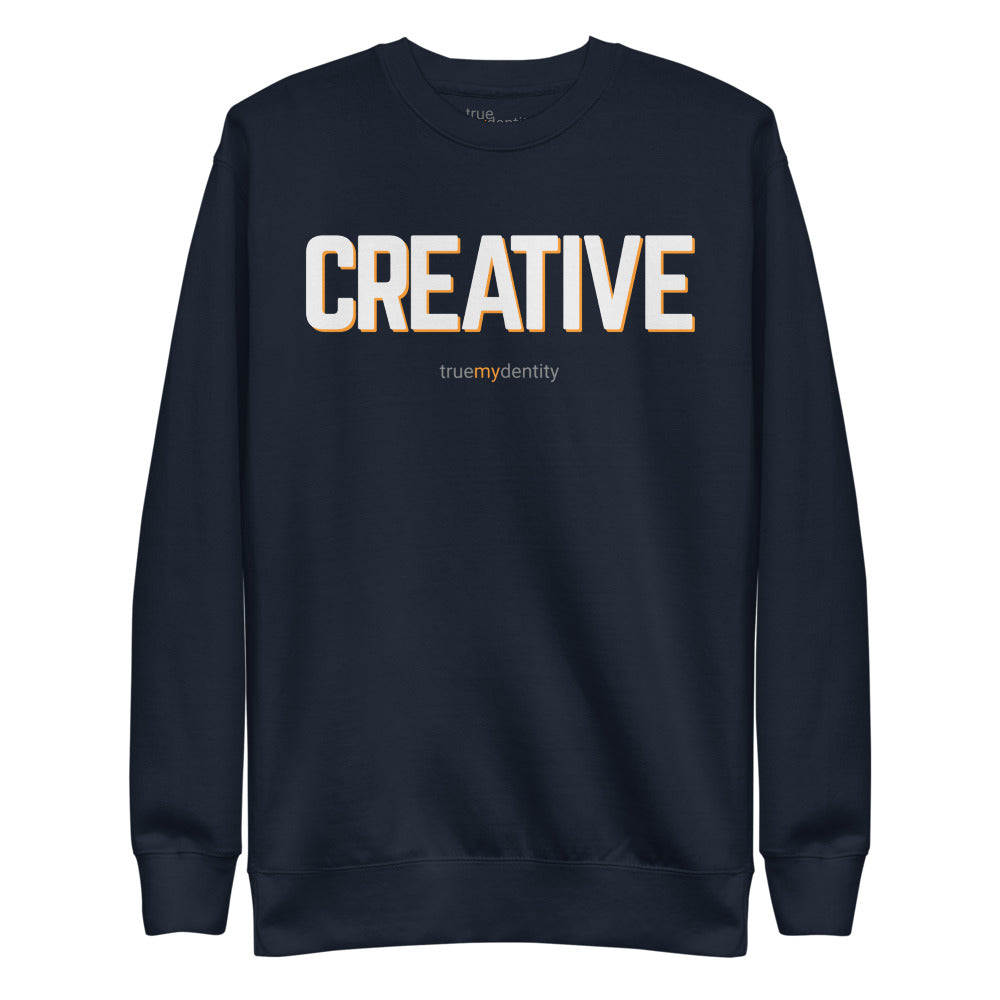 CREATIVE Sweatshirt Bold Design | Unisex