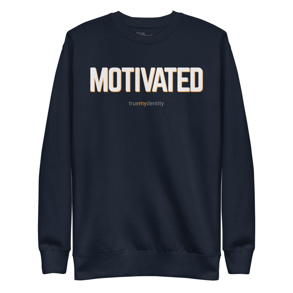 MOTIVATED Sweatshirt Bold Design | Unisex