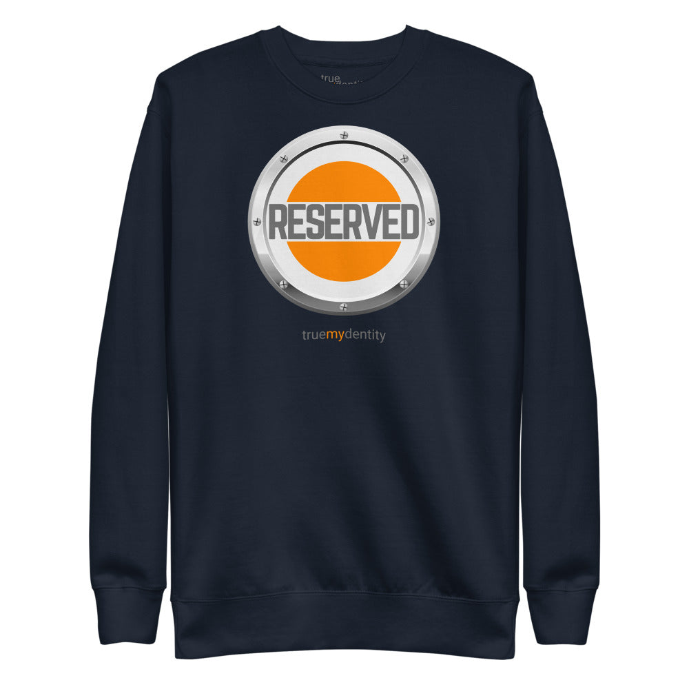 RESERVED Sweatshirt Core Design | Unisex