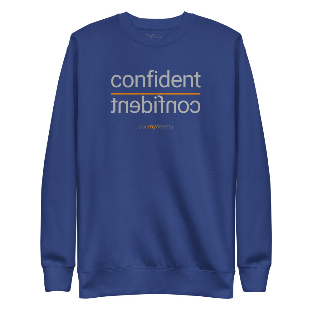 CONFIDENT Sweatshirt Reflection Design | Unisex