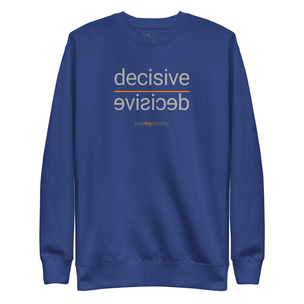DECISIVE Sweatshirt Reflection Design | Unisex