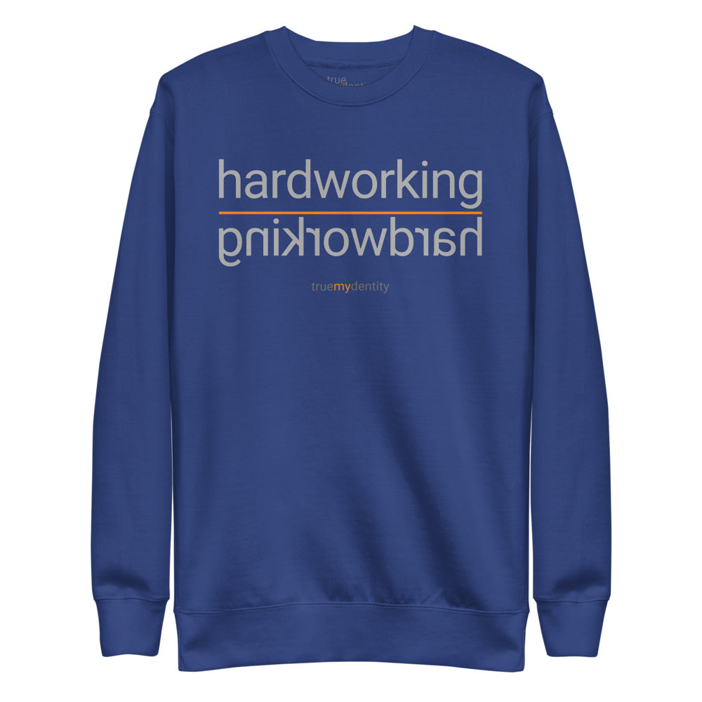 HARDWORKING Sweatshirt Reflection Design | Unisex