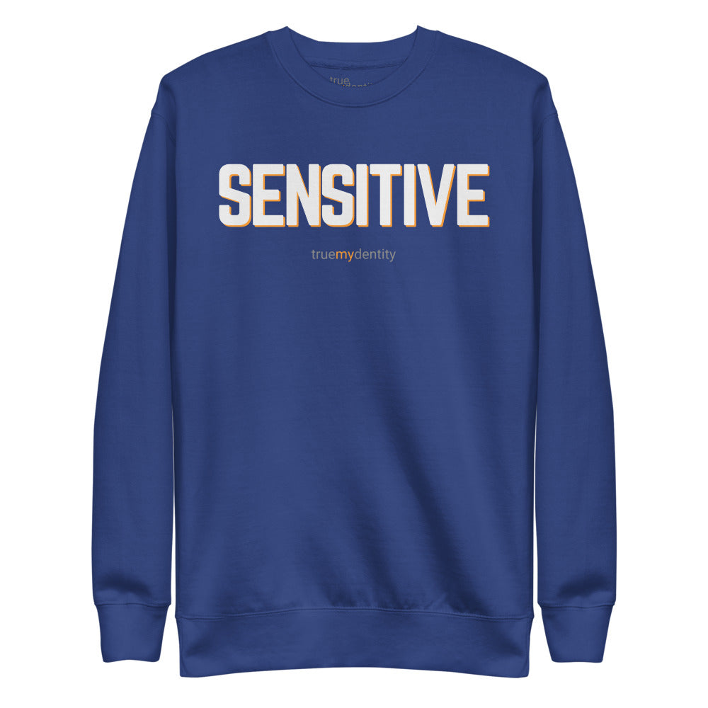 SENSITIVE Sweatshirt Bold Design | Unisex