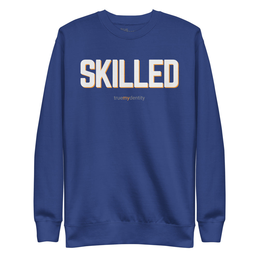 SKILLED Sweatshirt Bold Design | Unisex