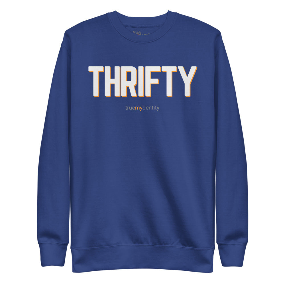 THRIFTY Sweatshirt Bold Design | Unisex