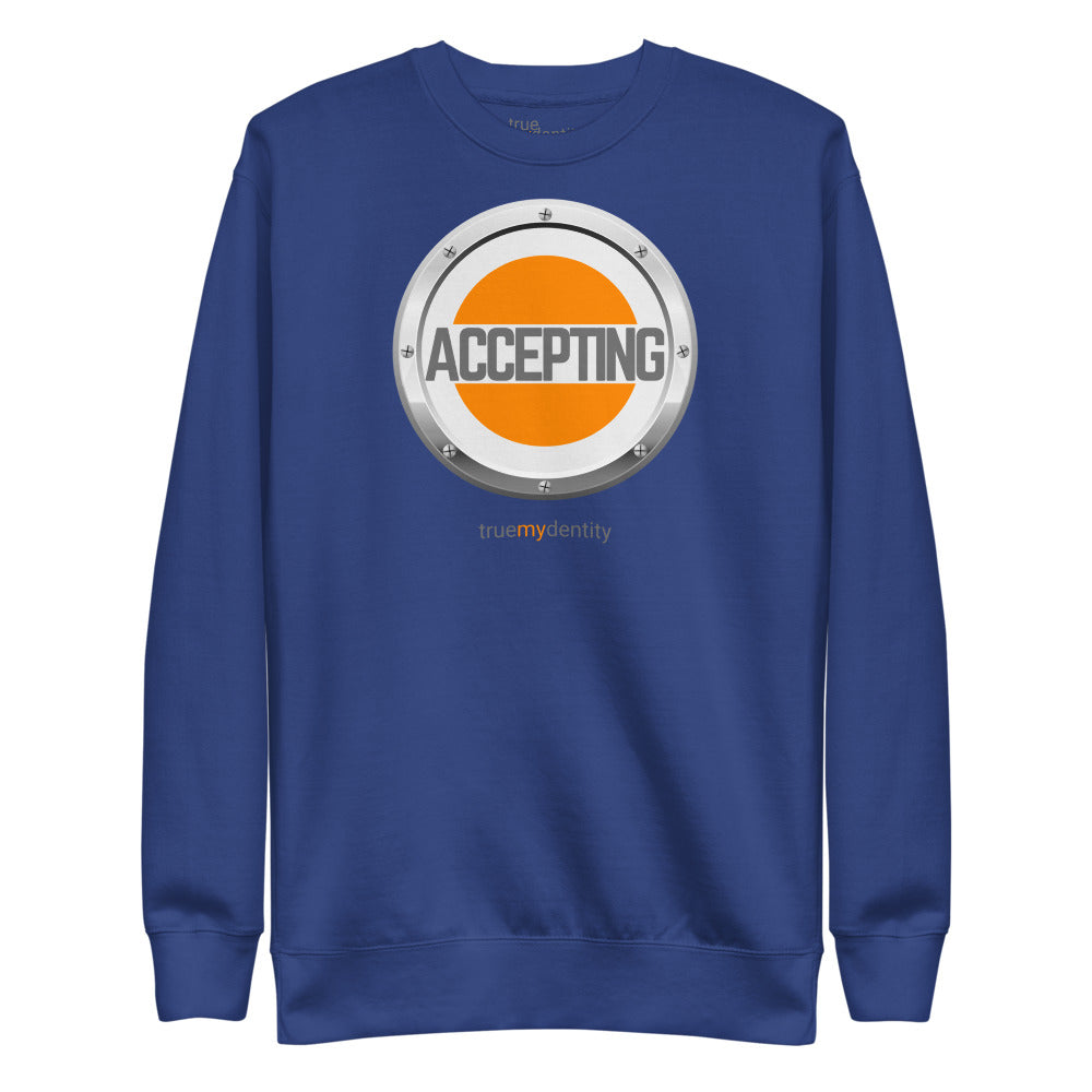 ACCEPTING Sweatshirt Core Design | Unisex