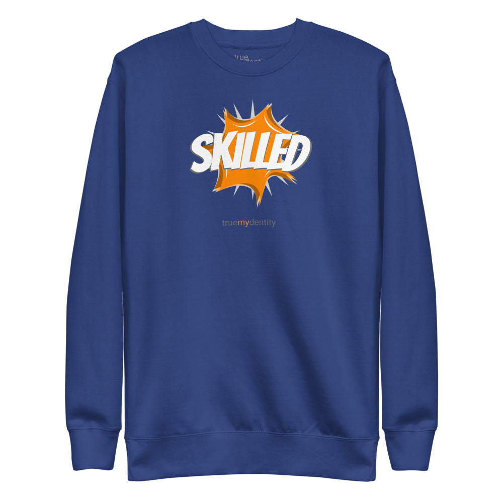 SKILLED Sweatshirt Action Design | Unisex