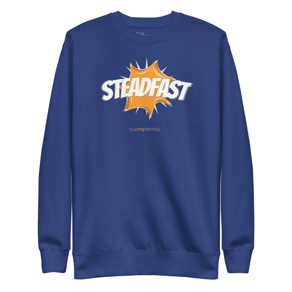 STEADFAST Sweatshirt Action Design | Unisex