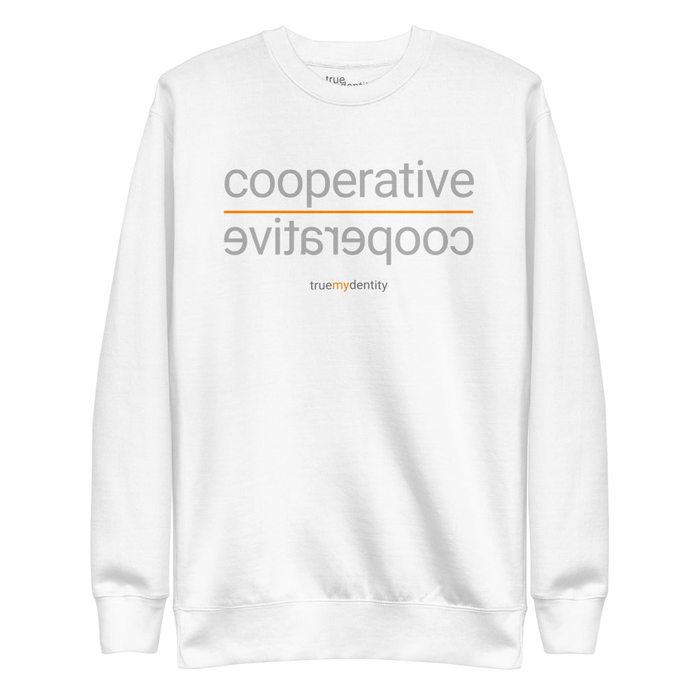 COOPERATIVE Sweatshirt Reflection Design | Unisex