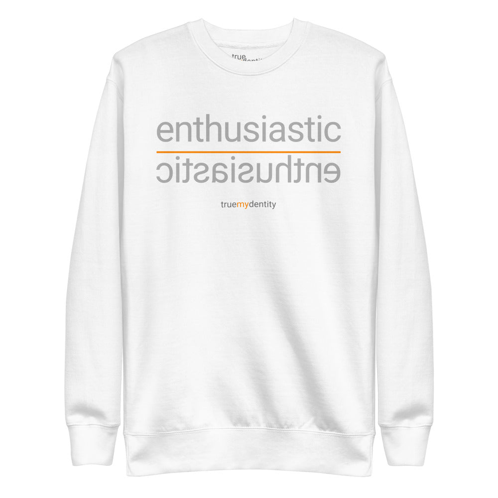 ENTHUSIASTIC Sweatshirt Reflection Design | Unisex
