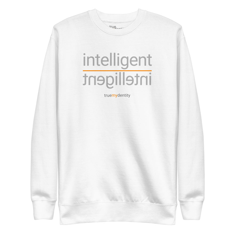 INTELLIGENT Sweatshirt Reflection Design | Unisex