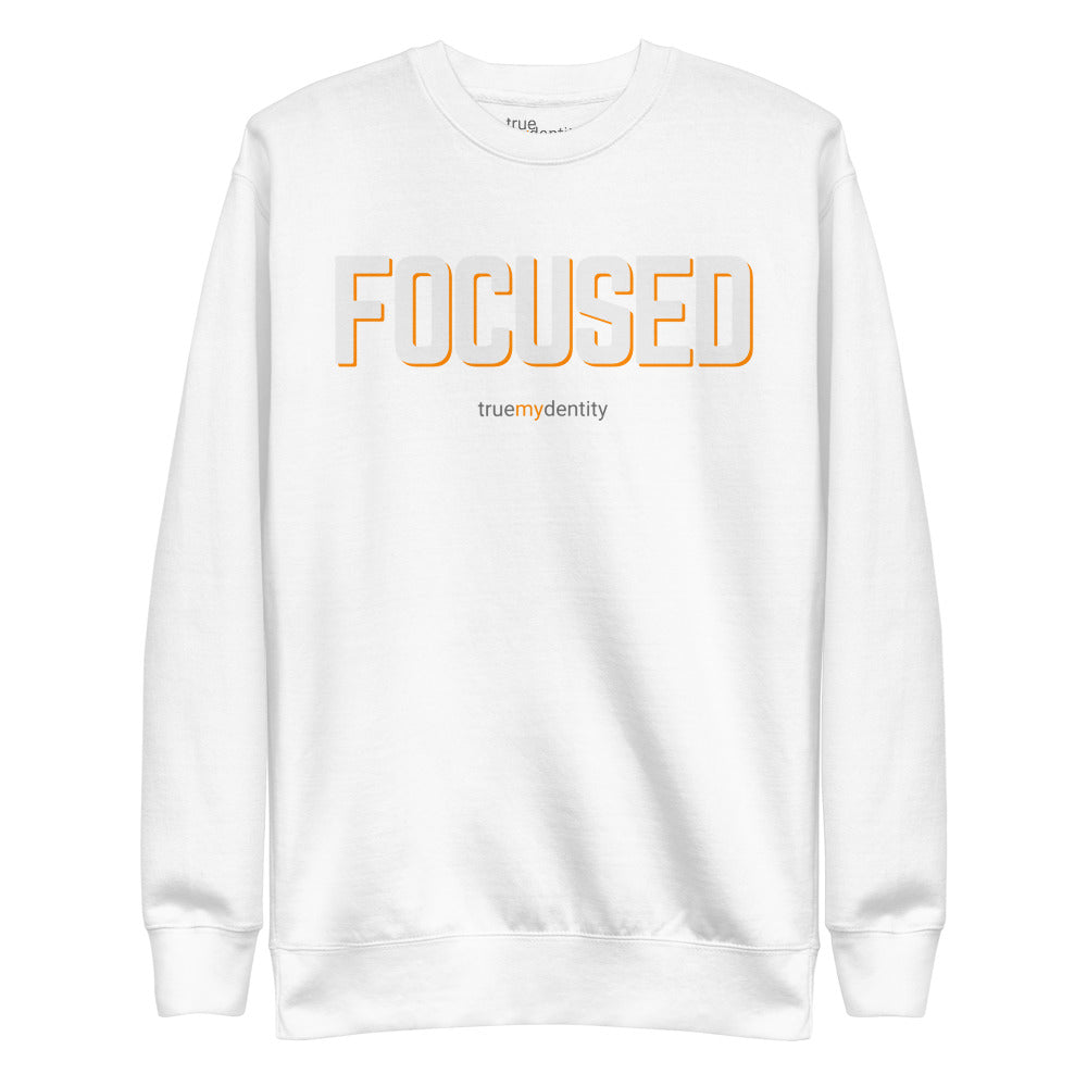 FOCUSED Sweatshirt Bold Design | Unisex