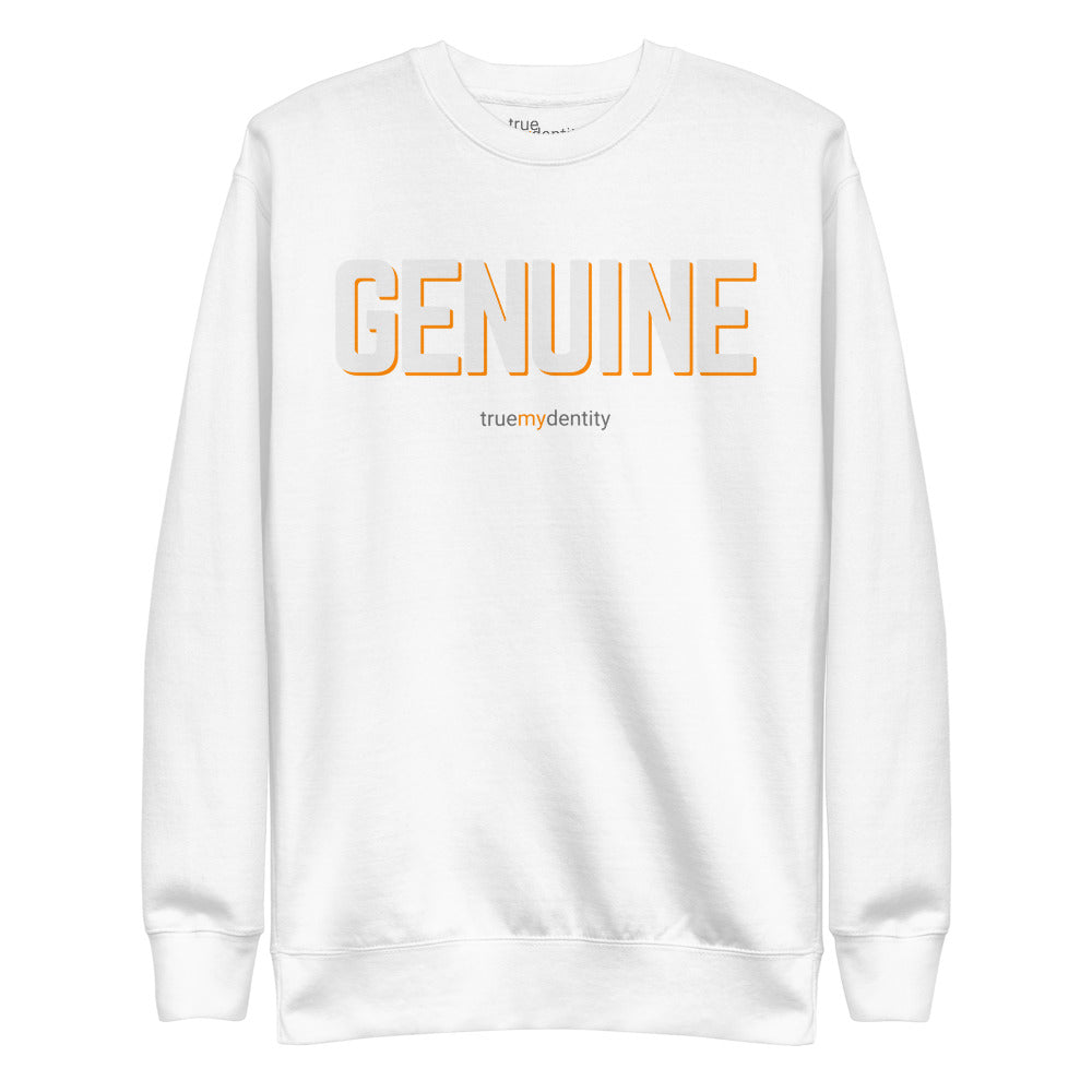 GENUINE Sweatshirt Bold Design | Unisex
