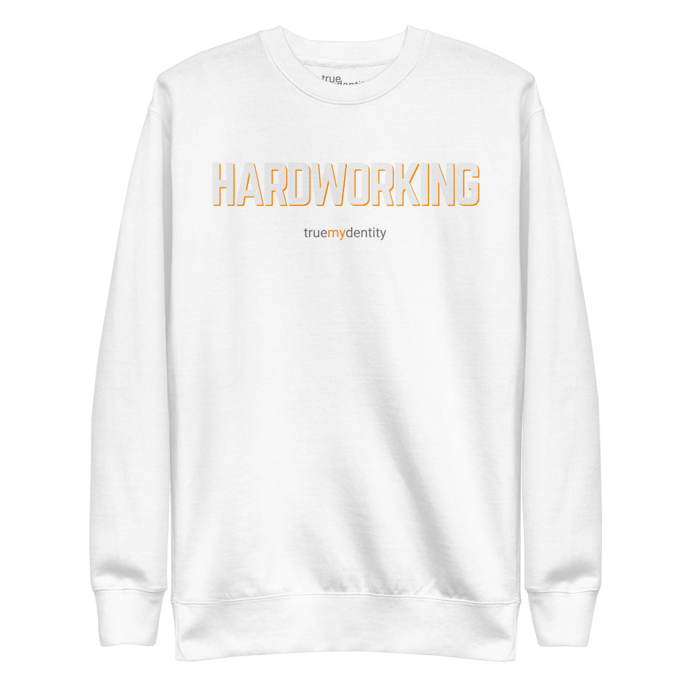 HARDWORKING Sweatshirt Bold Design | Unisex