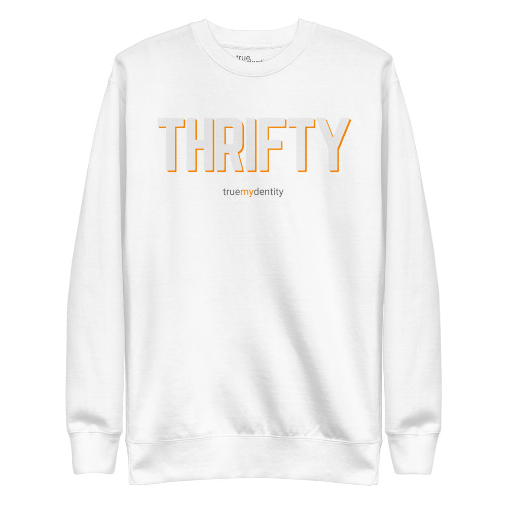 THRIFTY Sweatshirt Bold Design | Unisex