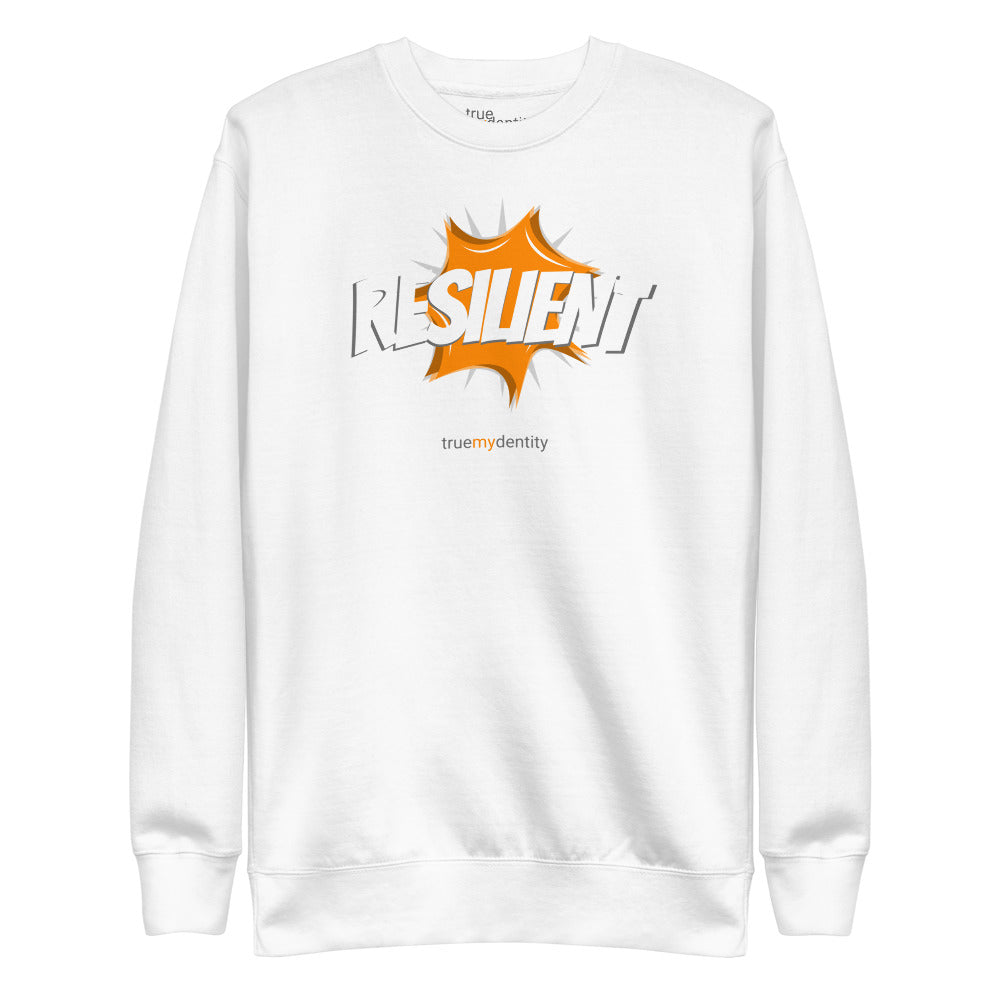 RESILIENT Sweatshirt Action Design | Unisex