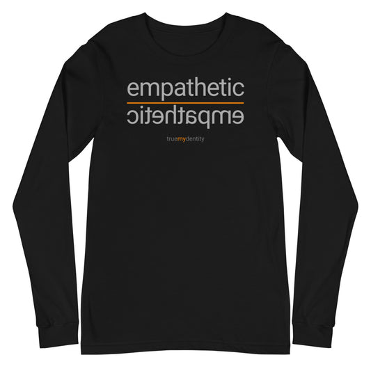 EMPATHETIC Long Sleeve Shirt Reflection Design | Unisex