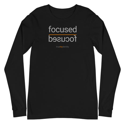 FOCUSED Long Sleeve Shirt Reflection Design | Unisex