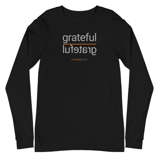 GRATEFUL Long Sleeve Shirt Reflection Design | Unisex