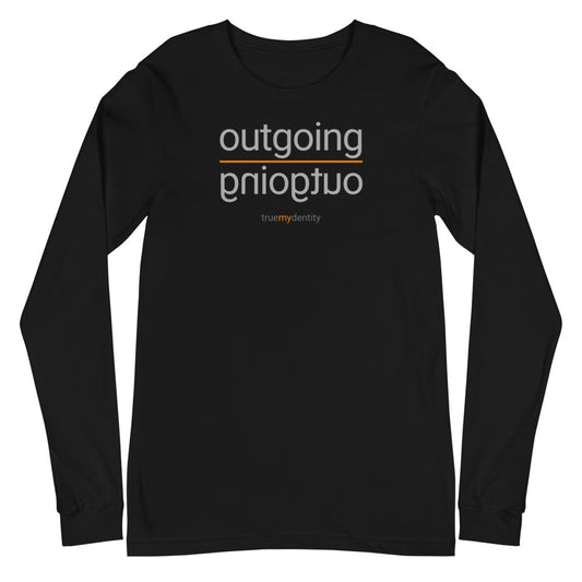 OUTGOING Long Sleeve Shirt Reflection Design | Unisex