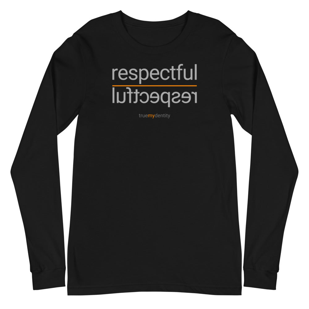 RESPECTFUL Long Sleeve Shirt Reflection Design | Unisex