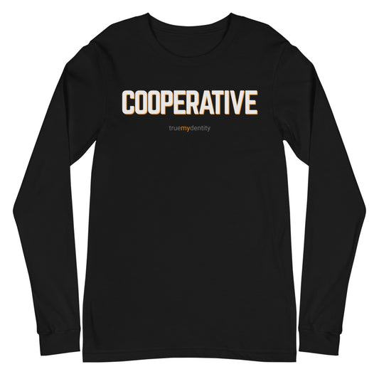 COOPERATIVE Long Sleeve Shirt Bold Design | Unisex