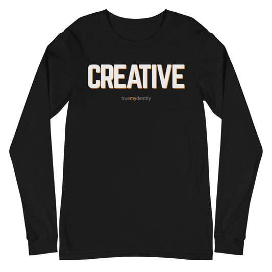 CREATIVE Long Sleeve Shirt Bold Design | Unisex