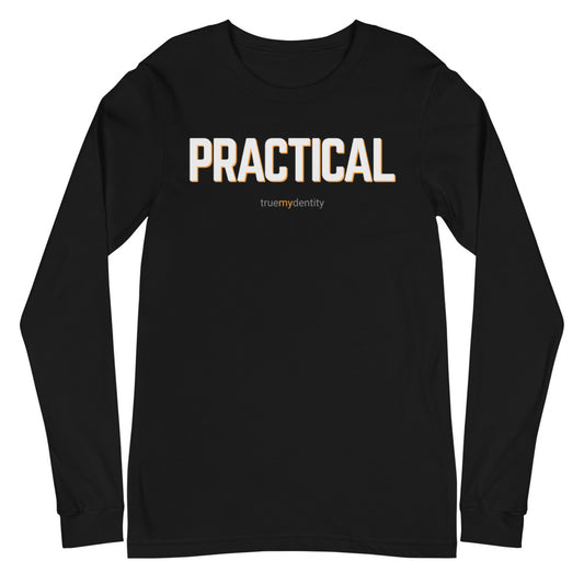 PRACTICAL Long Sleeve Shirt Bold Design | Unisex