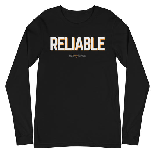 RELIABLE Long Sleeve Shirt Bold Design | Unisex