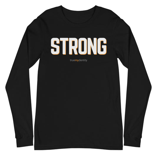 STRONG Long Sleeve Shirt Bold Design | Unisex