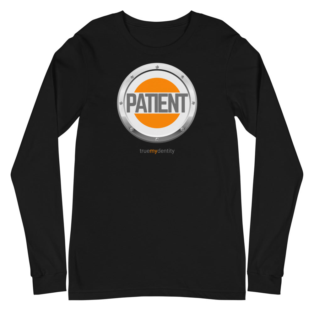 PATIENT Long Sleeve Shirt Core Design | Unisex