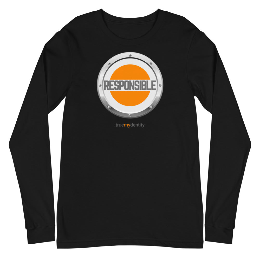 RESPONSIBLE Long Sleeve Shirt Core Design | Unisex