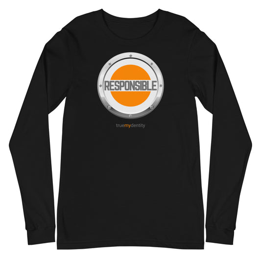 RESPONSIBLE Long Sleeve Shirt Core Design | Unisex