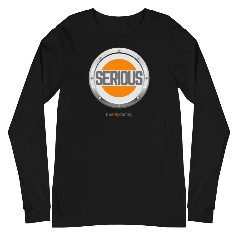 SERIOUS Long Sleeve Shirt Core Design | Unisex