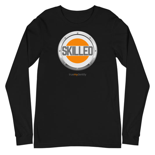 SKILLED Long Sleeve Shirt Core Design | Unisex