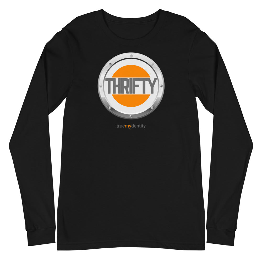 THRIFTY Long Sleeve Shirt Core Design | Unisex