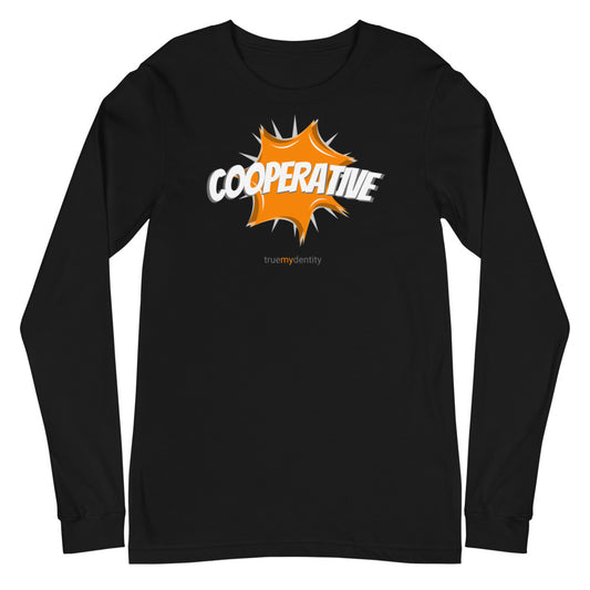 COOPERATIVE Long Sleeve Shirt Action Design | Unisex